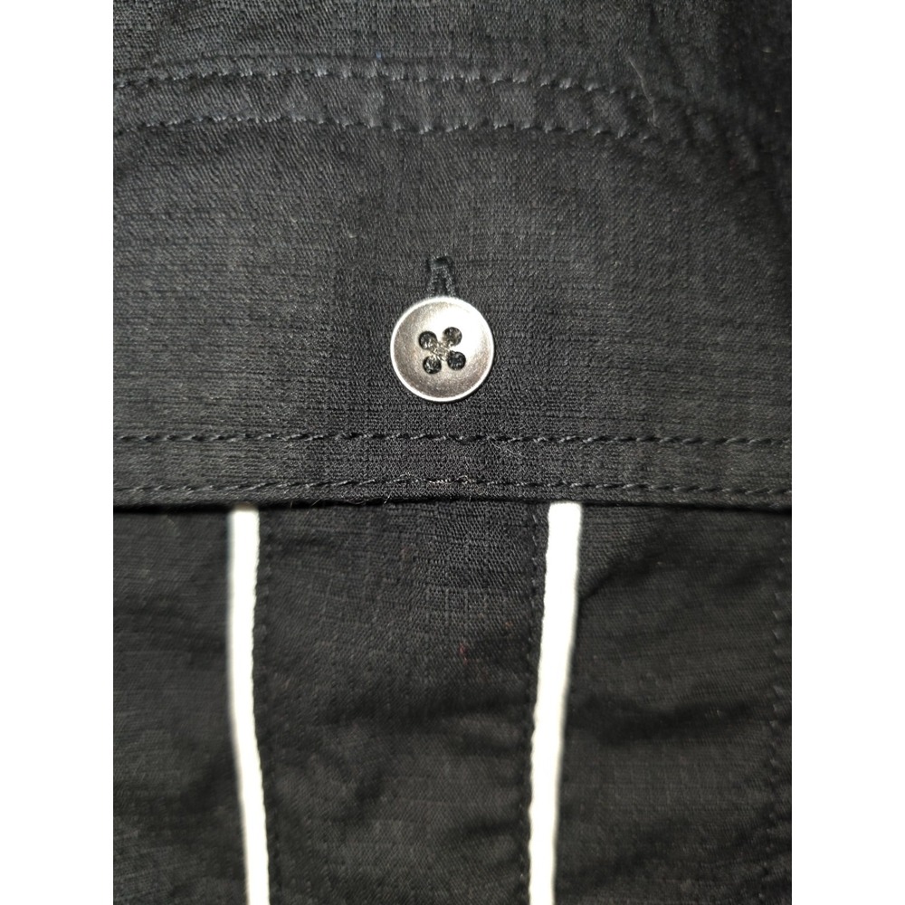 50's Style Elvis Black Western Cowboy Rockabilly Men's Long Sleeve Button XL top - Picture 6 of 8